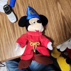  Disney Mickey Mouse Fantasia Plush