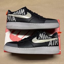 Nike Air Force 1 AF1 Low Under Construction Black Men’s size 14 shoes Rare!