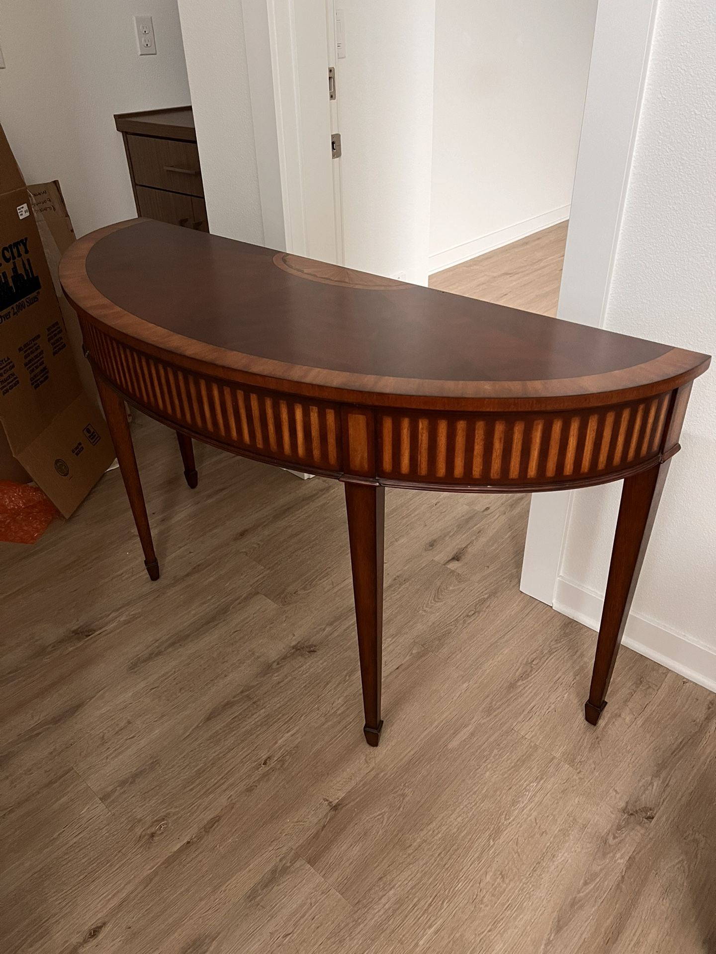 Ethan Allen wood Console Table