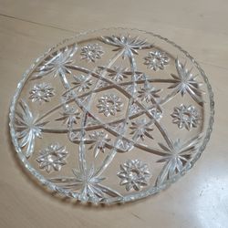 Star Of David Round Platter