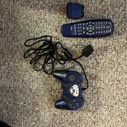PlayStation 2 Controller And Regular Remote Controller 