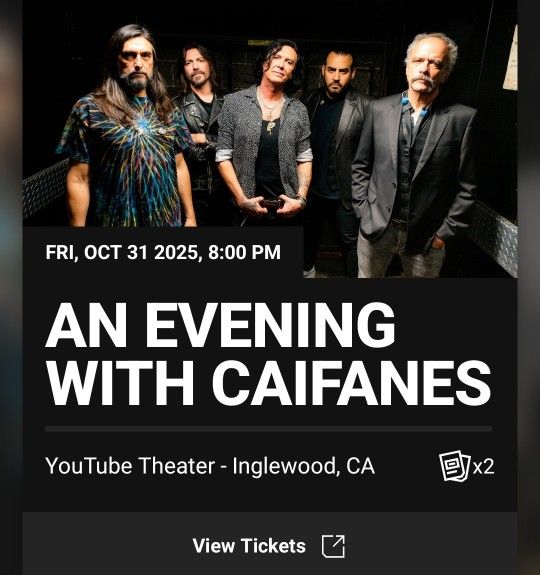 Boletos De Caifanes