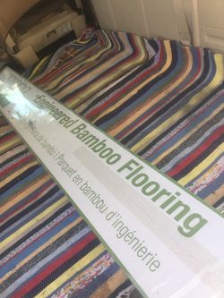 1 box of engineering bamboo flooring