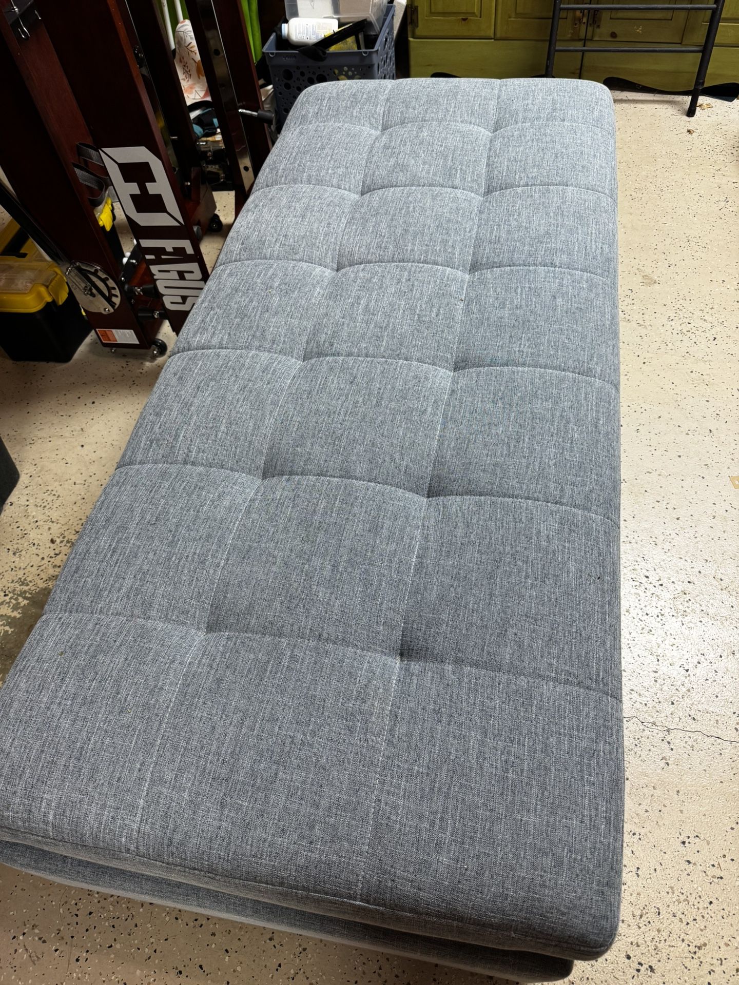 Large Tufted Ottoman/bench 