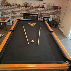 Solid Wood Pool table