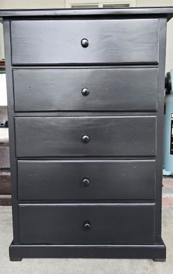 Solid wood dresser