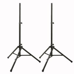 Ultimate Support TS-80B Original Speaker Stand DJ Package with Bag - Black