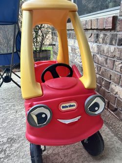 Little Tikes Cozy Coupe Ride-On Car – Red & Yellow