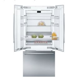 Bosch Benchmark Series  B36BT930NS 36 Inch Built-In French Door Refrigerator with Home Connect, All LED Lighting, Dual Evaporators, Optiflex Hinge, En