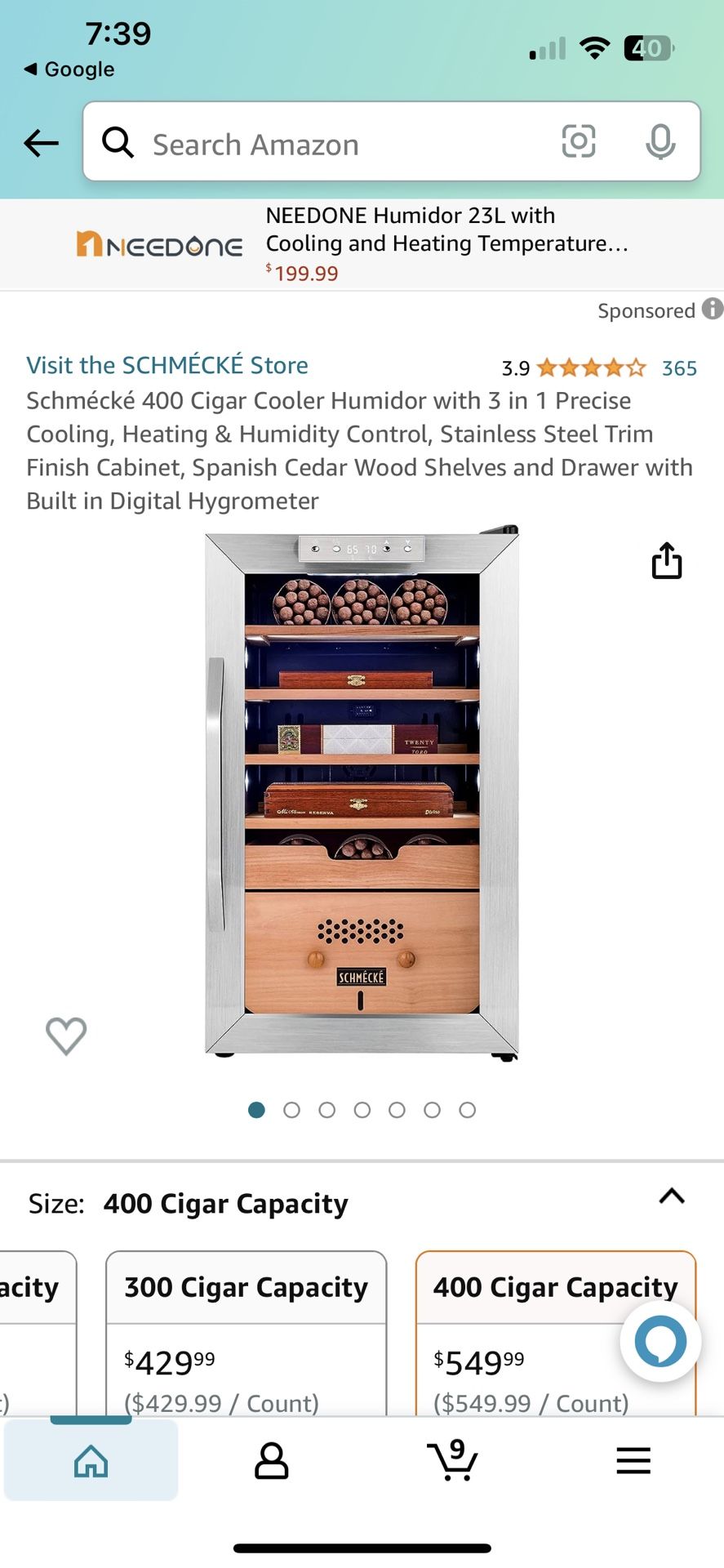 Cigar humidor