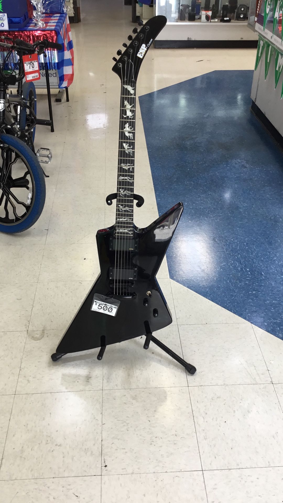 $500. James Hetfield Electric Guitar.