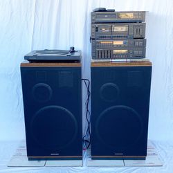 Marantz Speaker Stereo Turntable Lot