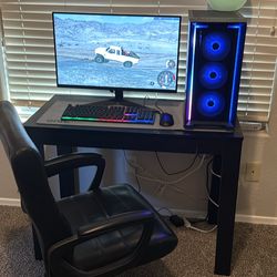 💻 Full Gaming Setup for Sale (PC + Monitor + Desk + Chair)