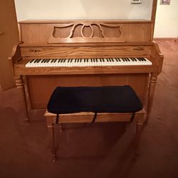 Yamaha Upright Piano w/ Bench