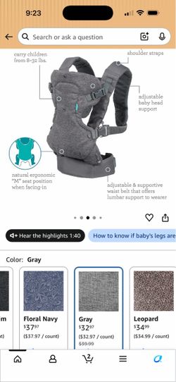Infantino Baby Carrier