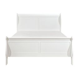 Brand New White Or Brown Full Or Queen Sleigh Bedframe