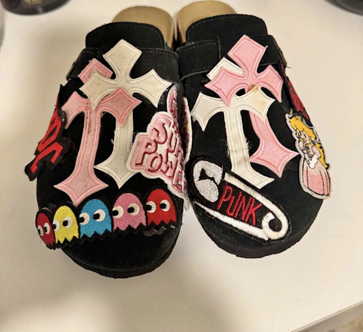 Hand Patched Burks / Slip-On Shoes