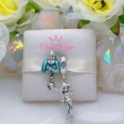 "2"Adorable Charms 925 silver for Pandora moments bracelet.