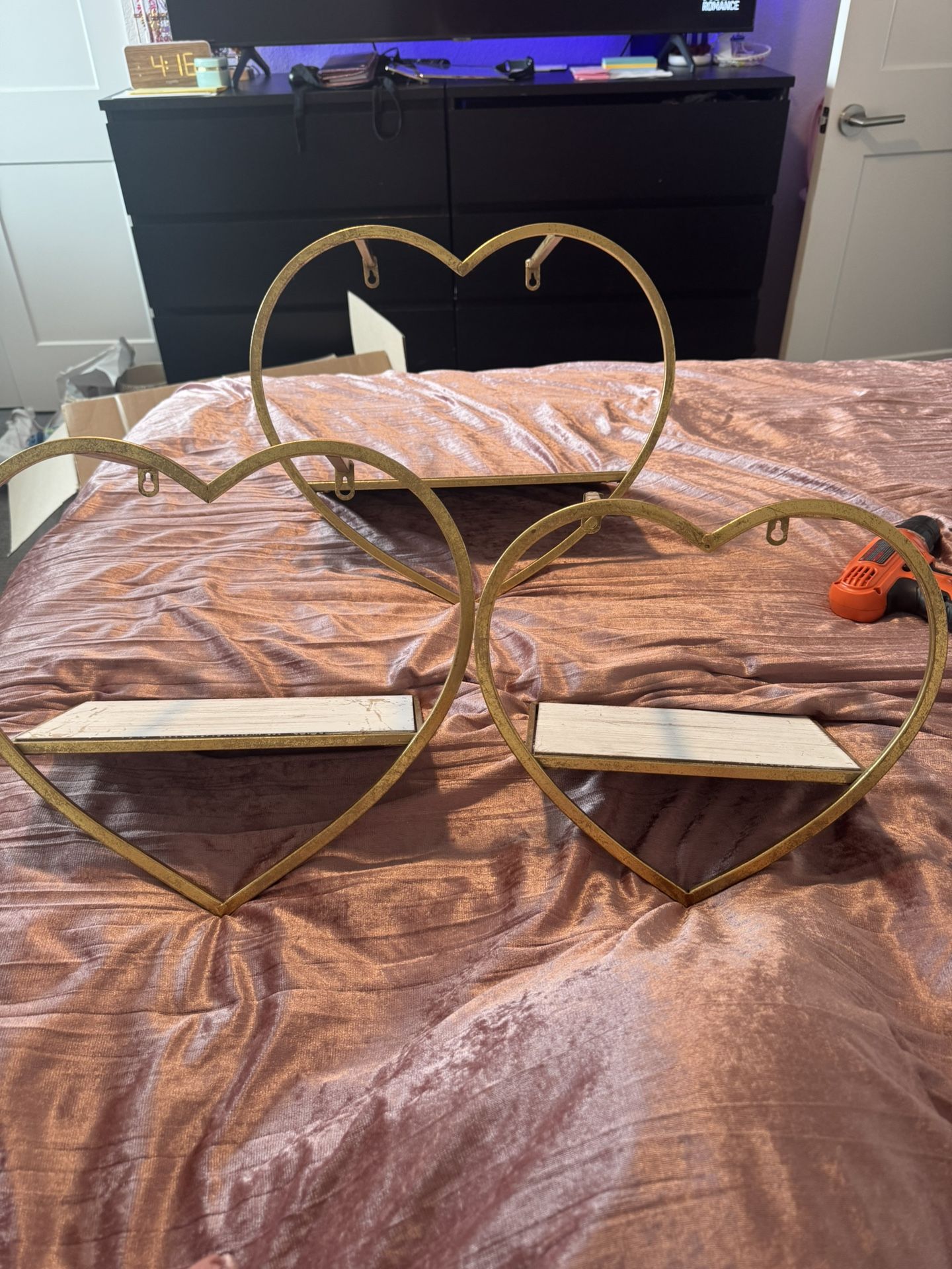 Heart Shaped Shelves