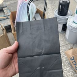 Black Gift Bags 2.5 Inches 