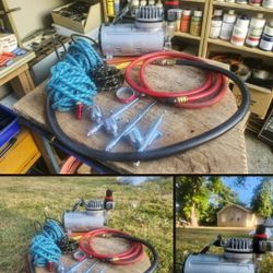 Iwara Air Compressor & Airbrush Kit