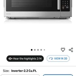 Toshiba Microwave 