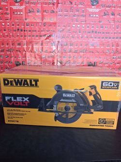 DEWALT FLEX-VOLT 60V MAX CORDLESS BRUSHLESS 7-1/4-IN. WORM DRIVE STYLE CIRCULAR SAW ( TOOL ONLY )