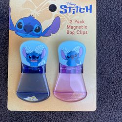 Lilo And Stitch Magnetic Bag Clips 2 Pack