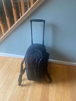 Bowling Set: Rolling Bag, shoes and ball-barely used