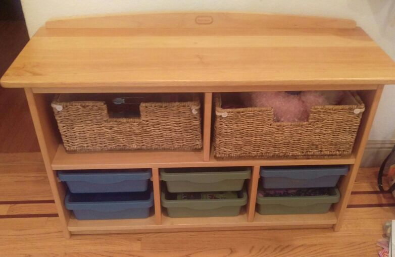 Little Tikes Wooden Storage Bench