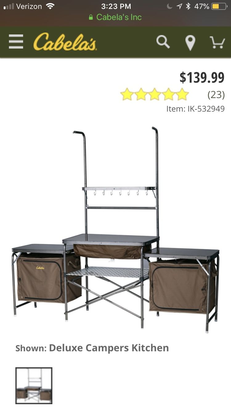 Cabela's Deluxe Camp Kitchen