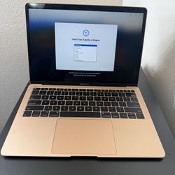 Rose Gold Macbook Air