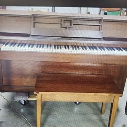 Vintage Westbrook Piano And Bench