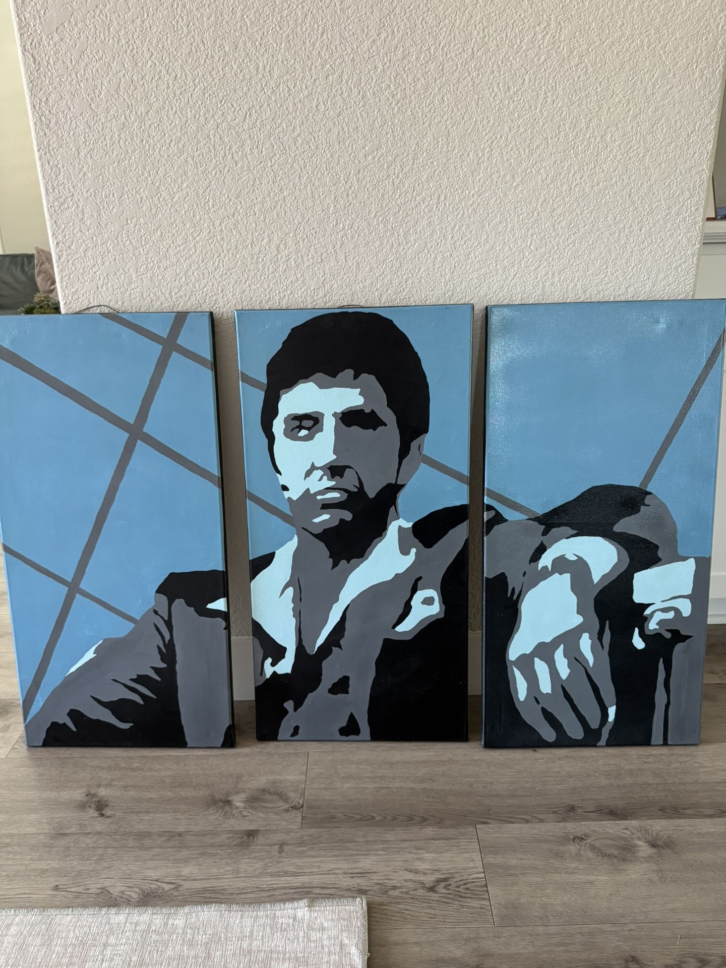 Scarface Painting - 3 Piece