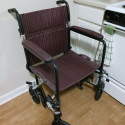 diveTM Red Plaid Wheelchair 