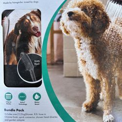 Dog Shower Hand Shower matte Black