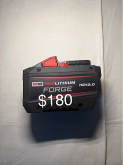 Milwaukee 12.0 battery forge new