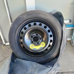Brand new spare tire size 125/80r17