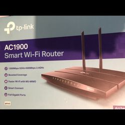 TP-LINK AC1900 SMART WI-FI ROUTER 