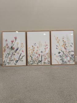 Watercolor Floral Painting 20x30