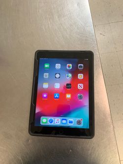 Apple iPad 6th generation model MR7F2LL/A $279or layaway for $40 down. With case