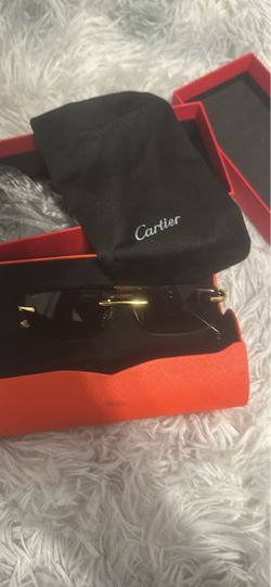 Cartier Rimless Sunglasses with Box