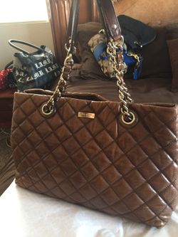 Kate Spade Copper Quilted Purse