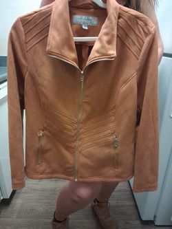 Marc New York Suede Jacket Size Large