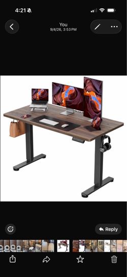 48 x 24 Inches Sit Stand up Desk ( i have a lot other desk sizes and colors 😃)