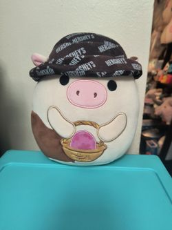 Ronnie The Cow With Bucket Hat Squishmallow