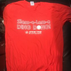 Budweiser Slam-a-Lam-a Ding Dong Shirt St. Louis Cardinals Baseball T-Shirt  L