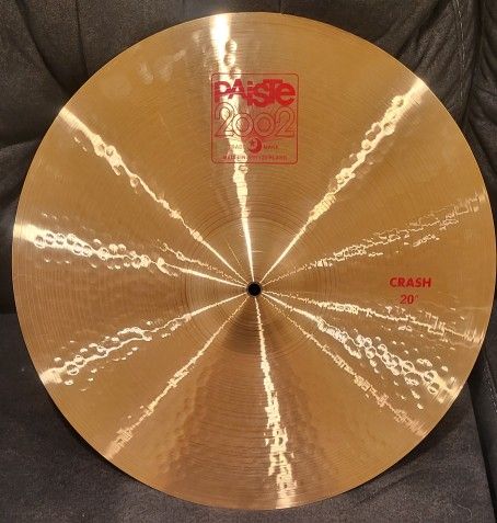 Paiste 2002 20in Crash Drum Cymbal