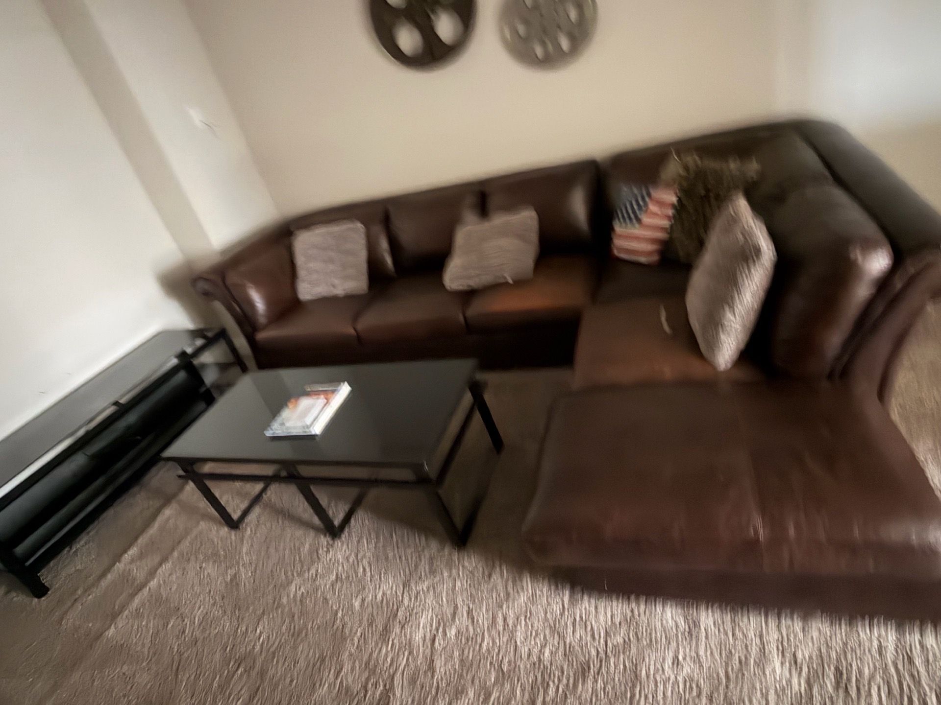 Comfortable Sofa- must go today- make me Offer