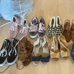 Women’s Shoes 6.5 Each $5